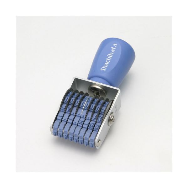 （まとめ） シヤチハタ 回転ゴム印 エルゴグリップ欧文8連 5号 明朝体 CF-85M 1個 〔×5セット〕〔代引不可〕の通販は