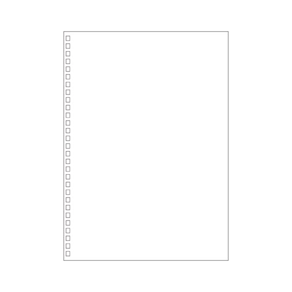 （まとめ） リヒトラブ AQUA DROPsツイストノート（専用リーフ） セミB5 29穴 無地 N-1600P 1パック（30枚） 〔×30セット〕〔代引不可〕の通販はその他ノート・紙製品