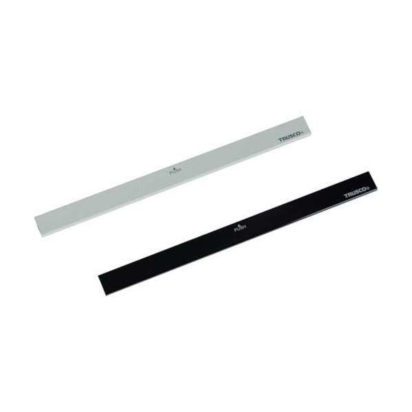 （まとめ） TRUSCO アルミマグネットバースリム310mm 白 AMSL-310-W 1本 〔×10セット〕〔代引不可〕