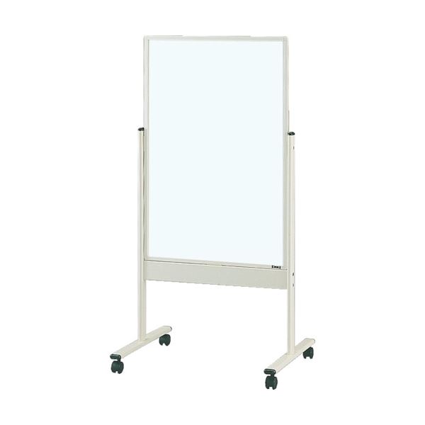 TRUSCO ニューホワイト案内板ホワイトボード双輪キャスター付900×600 WMG-522SN 1台〔代引不可〕の通販は 59,719円