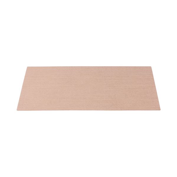 （まとめ） TANOSEE 木目調下敷付ダブルマット600×450mm 1枚 〔×3セット〕〔代引不可〕の通販は