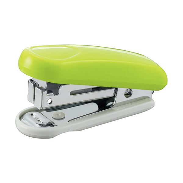 （まとめ） ライオン事務器 ステープラ 楽ホッチミニ15枚とじ グリーン S-15 1個 〔×10セット〕〔代引不可〕の通販は 6,207円