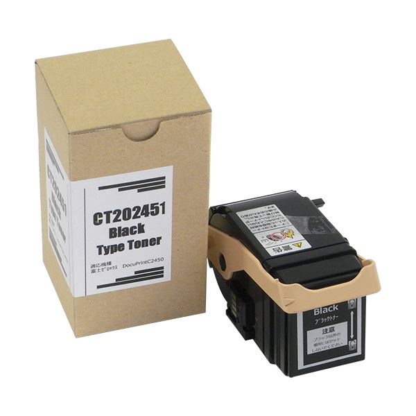 トナーカートリッジ CT202451汎用品 ブラック 1個〔代引不可〕の通販は