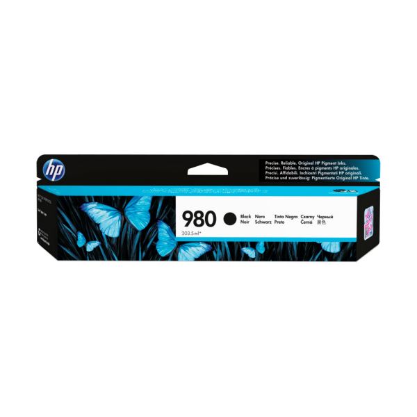 HP HP980 インクカートリッジ 黒顔料系 D8J10A 1個〔代引不可〕
