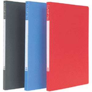 （まとめ）ビュートン クランプファイル A4タテ100枚収容 背幅17mm ダークグレー BCL-A4-DG 1冊 〔×30セット〕〔代引不可〕の通販は 14,610円