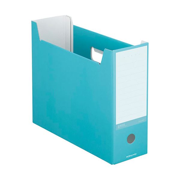 （まとめ）コクヨ ファイルボックス(NEOS)A4ヨコ 背幅102mm ターコイズブルー A4-NELF-B 1冊 〔×20セット〕〔代引不可〕の通販は 9,472円