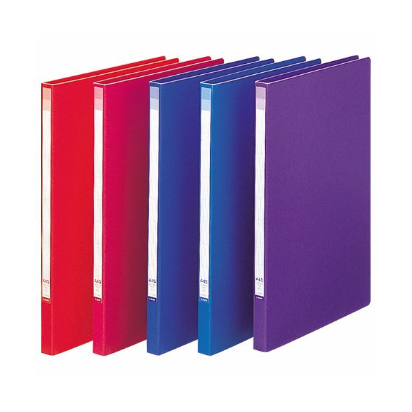 （まとめ）ライオン事務器 レターファイル A4タテ120枚収容 背幅18mm レッド LF-263B 1冊 〔×20セット〕〔代引不可〕の通販は 13,620円