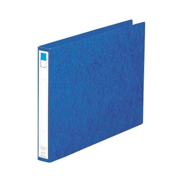 （まとめ）リヒトラブ リングファイル B4ヨコ2穴 200枚収容 背幅35mm 藍 F-834 1冊 〔×10セット〕〔代引不可〕の通販は 14,620円