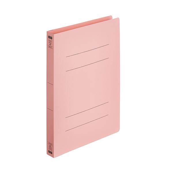 （まとめ）TANOSEEフラットファイル厚とじ(PP) A4タテ 250枚収容 背幅28mm ピンク 1パック(5冊) 〔×10セット〕〔代引不可〕 13,980円