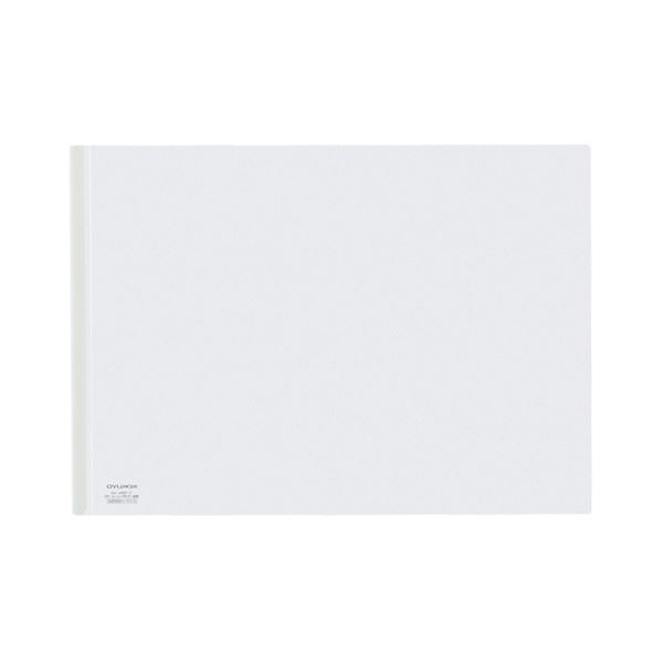 （まとめ）コクヨ レールクリヤーホルダー A3ヨコ20枚収容 白 フ-768NW 1セット(5冊) 〔×5セット〕〔代引不可〕の通販は 10,260円