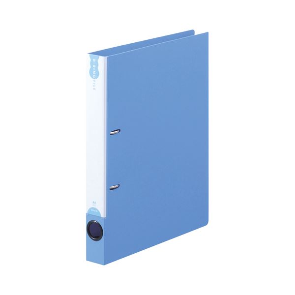 （まとめ）TANOSEEDリングファイル(PP表紙) A4タテ 2穴 200枚収容 背幅38mm ブルー 1セット(10冊) 〔×3セット〕〔代引不可〕の通販は
