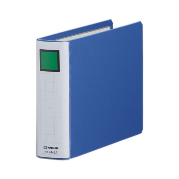 キングジム 図面ファイルGS No.1171 青 5冊 A1 3ツ折