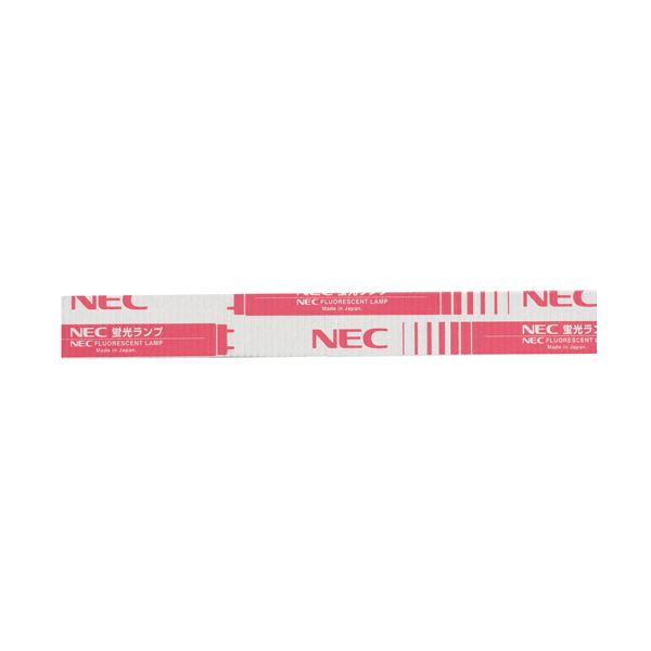 NEC 蛍光ランプ ライフライン直管グロースタータ形 30W形 白色 FL30SW 1パック(25本)〔代引不可〕