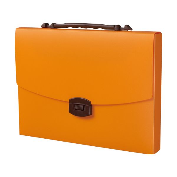 （まとめ）ライオン事務器 キャリングバッグイロキャリ パンプキン CA-143PU 1個〔×5セット〕〔代引不可〕の通販は