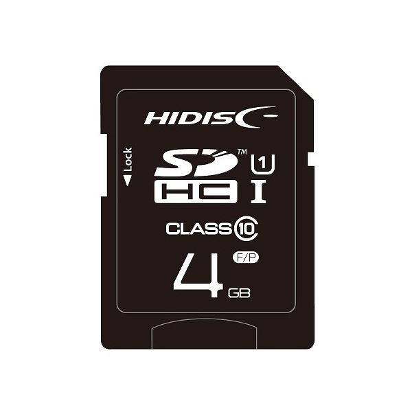 （まとめ）ハイディスク SDHCカード 4GBclass10 UHS-I対応 HDSDH4GCL10UIJP3 1枚〔×5セット〕〔代引不可〕の通販は