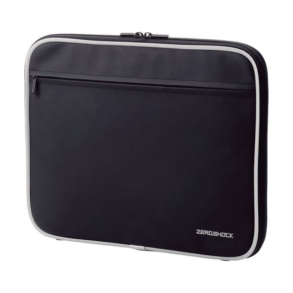 （まとめ）エレコムZEROSHOCKインナーバッグ 13.3インチノートPC対応 ブラック ZSB-IBN13BK 1個〔×2セット〕〔代引不可〕の通販は 6,682円