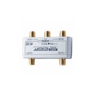 (8個まとめ売り) 日本アンテナ EDG4P 4K8K放送対応 屋内用金メッキ仕様4分配器 全電通タイプ 中古(8個まとめ売り) 日本アンテナ EDG4P 4K8K放送対応 屋内用