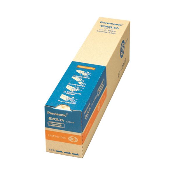 Panasonic エボルタ乾電池 単3 100本入 LR6EJN／100S〔代引不可〕の通販は
