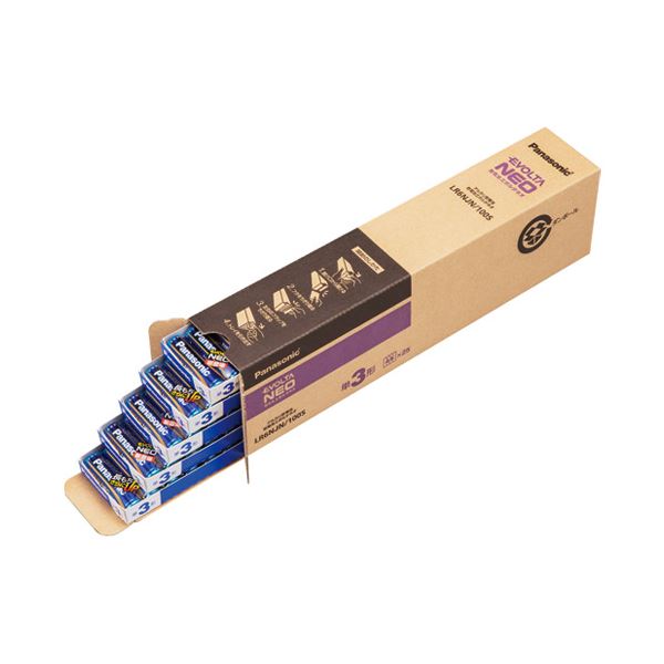 Panasonic 乾電池エボルタネオ単3形100本 LR6NJN／100S〔代引不可〕の通販は