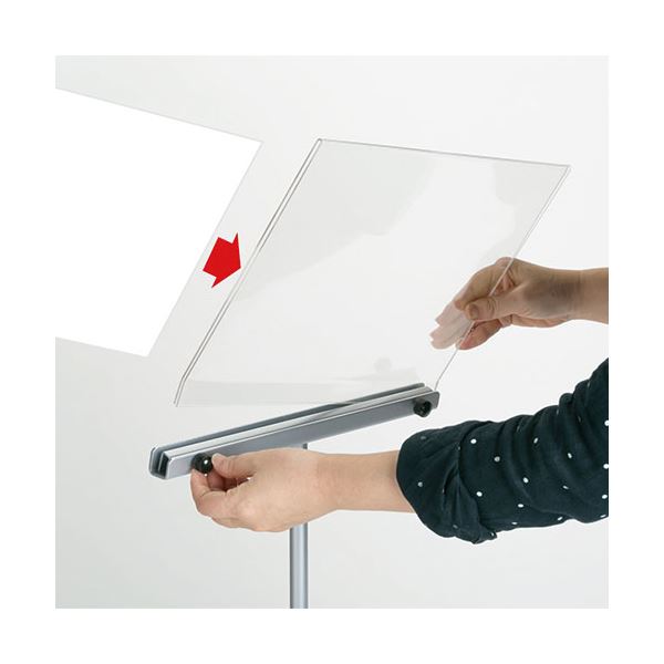 テラモト 2Wayサインスタンド SU-657-300-0 A4〔代引不可〕の通販は