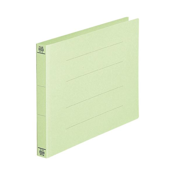 (まとめ）プラス フラットファイル 022NW A4E グリーン 10冊〔×5セット〕〔代引不可〕の通販は 8,039円