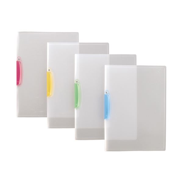 (まとめ）ビュートン ウィングクリップF WCF-A4S-CLG LGR 10冊〔×5セット〕〔代引不可〕 13,177円