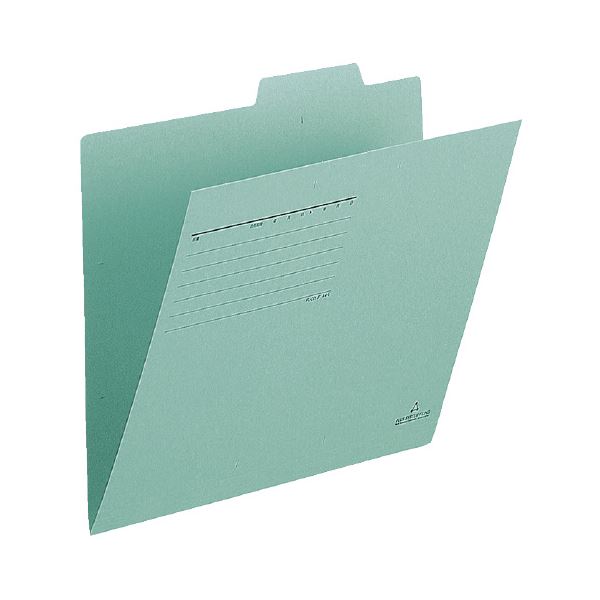 (まとめ）プラス 個別フォルダー FL-001IF A4E 緑 10枚〔×10セット〕〔代引不可〕の通販は 9,841円