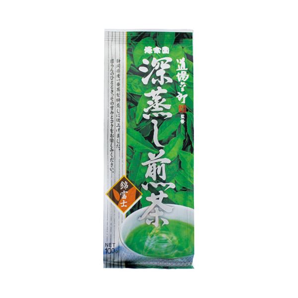 (まとめ）ハラダ製茶販売 深蒸し煎茶 錦富士 100g／1袋〔×5セット〕〔代引不可〕の通販は 8,620円