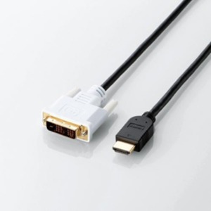 5個セット エレコム HDMI-DVI変換ケーブル CAC-HTD15BKX5〔代引不可〕