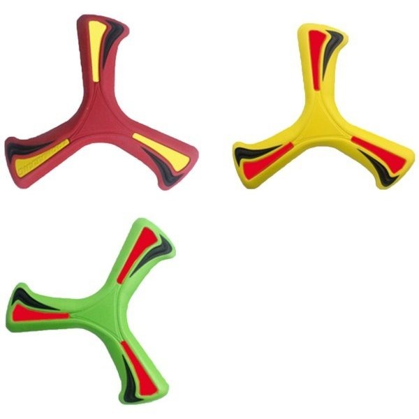 柔らかい ブーメラン/遊具 〔アソート 48セット〕 直径約19cm×厚さ約0.7cm 重さ30g 『ソフトブーム』 〔学校 施設〕〔代引不可〕の通販は