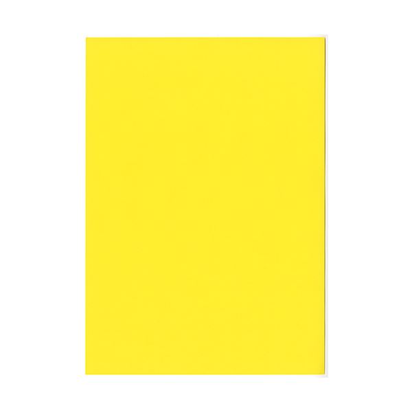 (まとめ）北越コーポレーション 紀州の色上質A4T目 薄口 黄 1箱(4000枚:500枚×8冊)〔×3セット〕〔代引不可〕の通販は 65,360円