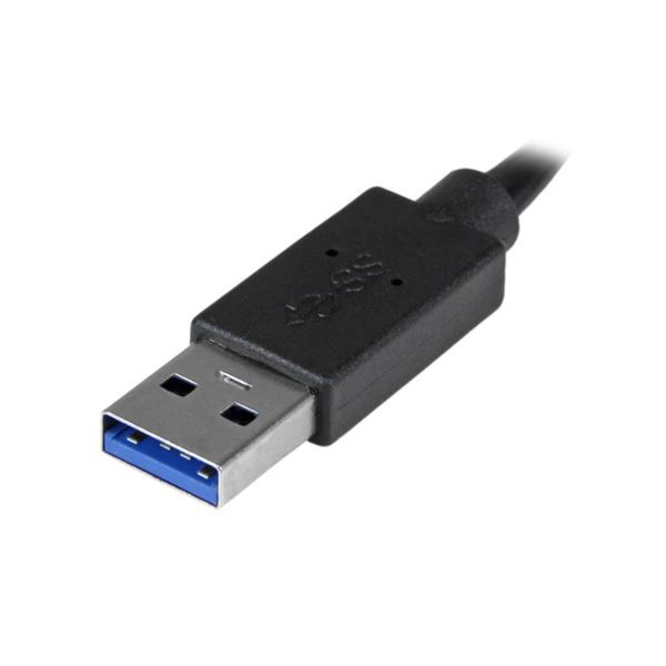 (まとめ）StarTech スリムタイプ USB3.0-HDMI変換アダプタ USB32HDES 1個〔×3セット〕〔代引不可〕