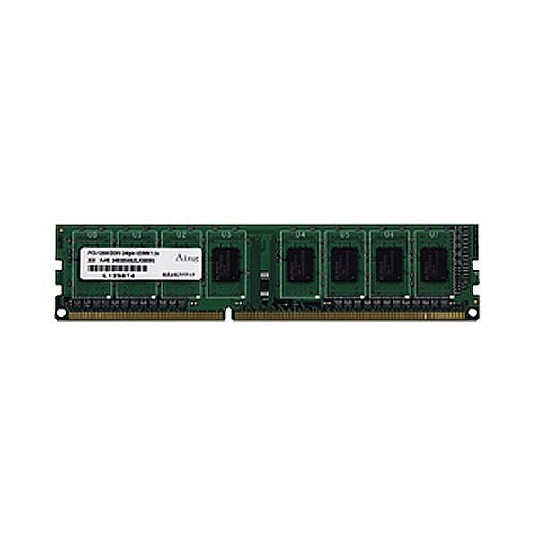 (まとめ）アドテック DDR3 1333MHzPC3-10600 240Pin Unbuffered DIMM 4GB ADS10600D-4G 1枚〔×3セット〕〔代引不可〕