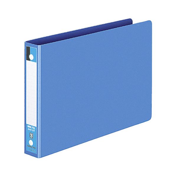 (まとめ）コクヨ リングファイル 色厚板紙表紙A5ヨコ 2穴 170枚収容 背幅30mm 青 フ-427B 1セット(40冊)〔×3セット〕〔代引不可〕の通販はクリアケース・クリアファイル