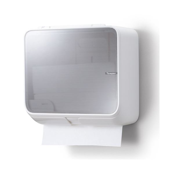 (まとめ）トライフ ペーパータオルキャビネット タウパーフラット S エコノミー 1個〔×3セット〕〔代引不可〕の通販は