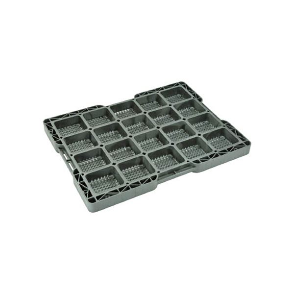 (まとめ）牧野工業 NTRスクエアトレー 20マスNTR-A020 1個〔×3セット〕〔代引不可〕の通販はその他ケース・ボックス・小物