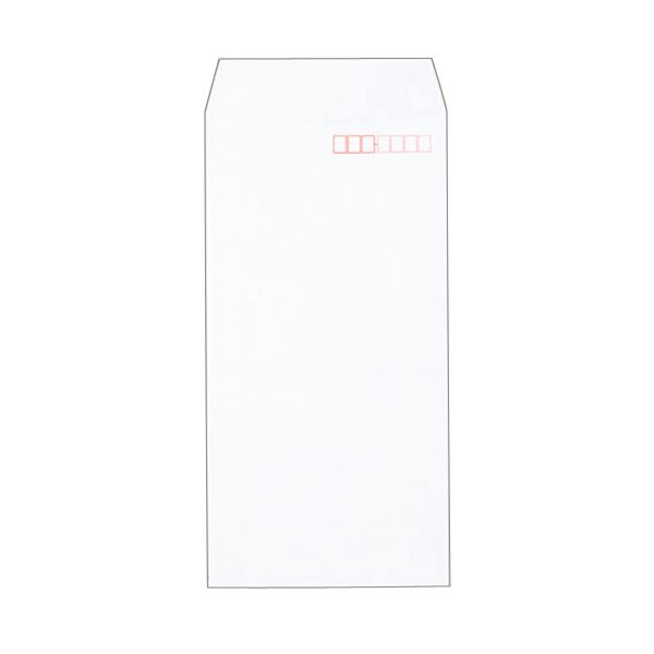 (まとめ) ピース R40再生ケント封筒 長3 80g／m2 〒枠あり ホワイト 業務用パック 483-80 1箱（1000枚） 〔×5セット〕〔代引不可〕の通販は