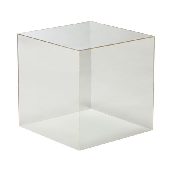 (まとめ) クルーズ アクリルボックス5面体 クリア 30cm角 AB-300 1個 〔×5セット〕〔代引不可〕の通販はその他文房具・事務用品