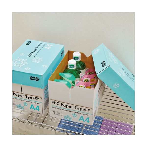 (まとめ) TANOSEE PPC PaperType EF A3 1箱(1500枚:500枚×3冊) 〔×5セット〕〔代引不可〕