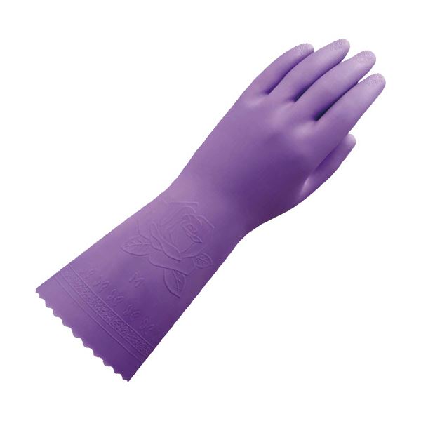 (まとめ) ショーワグローブ ビニトップ厚手手袋 M バイオレット 132-MV 1セット(10双) 〔×5セット〕〔代引不可〕の通販は 24,470円