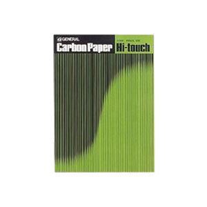 (まとめ) ゼネラル カーボン紙ハイタッチカーボン紙 両面筆記用 赤 No.300 1冊（100枚） 〔×5セット〕〔代引不可〕