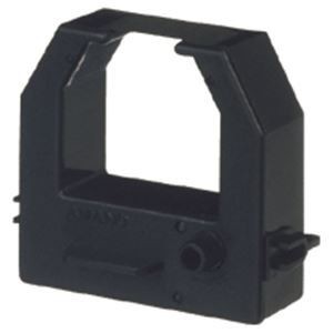 (まとめ) アマノ タイムレコーダー用インクリボンカセット 黒 CE319250 1個 〔×5セット〕〔代引不可〕の通販はその他文房具・事務用品