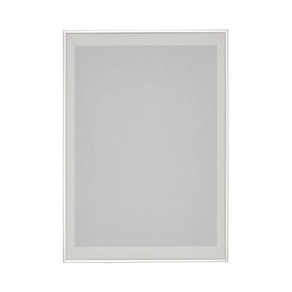 (まとめ) アートプリントジャパンスタイリッシュプラス（低反射） A2 シルバー（B3マット付） 1000103716 1枚 〔×5セット〕〔代引不可〕の通販は