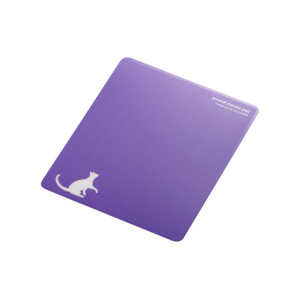 (まとめ) エレコムレーザー＆光学式マウス対応マウスパッド animal mousepad ネコ MP-111E 1枚 〔×10セット〕〔代引不可〕