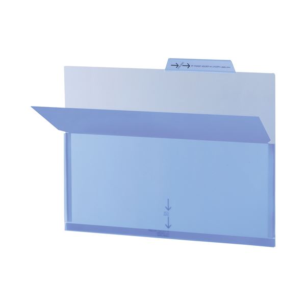 (まとめ) ライオン事務器 PPポケットホルダーA4 ブルー マチ付 LFS-12PH 1セット(5冊) 〔×10セット〕〔代引不可〕の通販は 9,939円