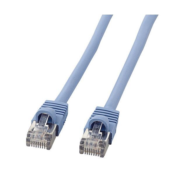 (まとめ) サンワサプライSTPエンハンスドカテゴリ5 単線ケーブル ライトブルー 2m KB-STP-02LBN 1本 〔×10セット〕〔代引不可〕の通販は