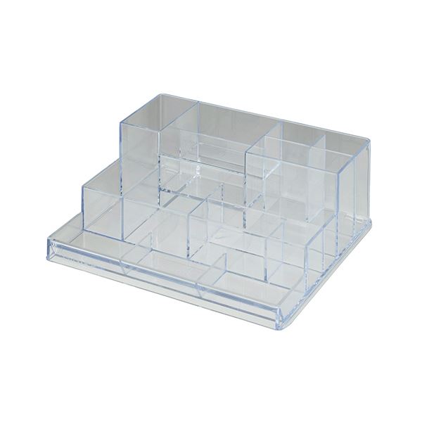 (まとめ) クルーズ マルチデスクオーガナイザークリア SDO-2500 1個 〔×10セット〕〔代引不可〕の通販は