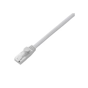 (まとめ) エレコム EU RoHS指令準拠爪折れ防止プロテクト付 カテゴリー6対応 LANケーブル 簡易包装 ホワイト 7m LD-GPT/WH7/RS1本 〔×10の通販は