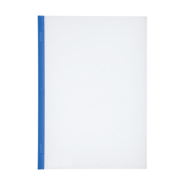 (まとめ) リヒトラブ リクエスト スライドバーファイル A4タテ 20枚収容 青 502-10 1パック(10冊) 〔×10セット〕〔代引不可〕の通販は 14,610円