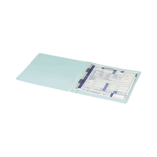 (まとめ) コクヨフラットファイルV(樹脂製とじ具) マニフェスト伝票サイズ 150枚収容 背幅18mm 青 フ-V47B1セット(10冊) 〔×10セット〕〔代引不可〕 クリアケース・クリアファイル